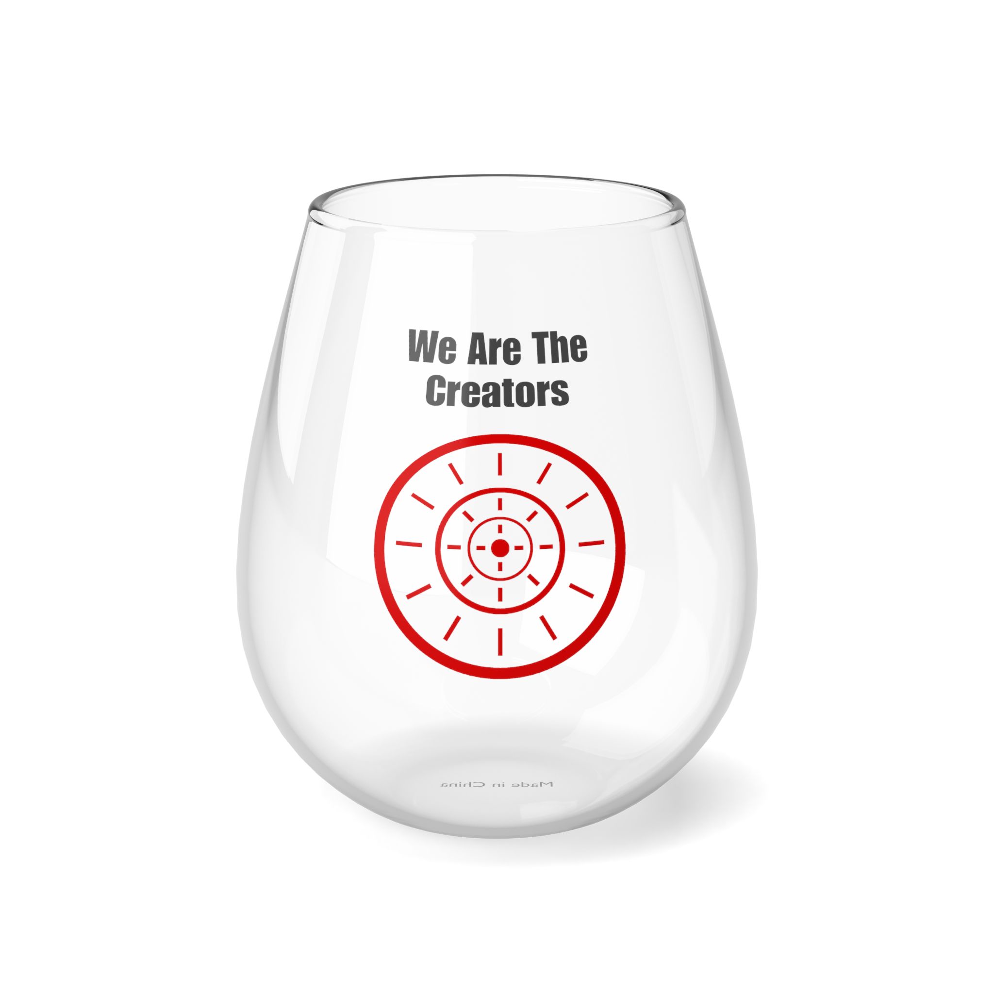 Stemless Wine Glass